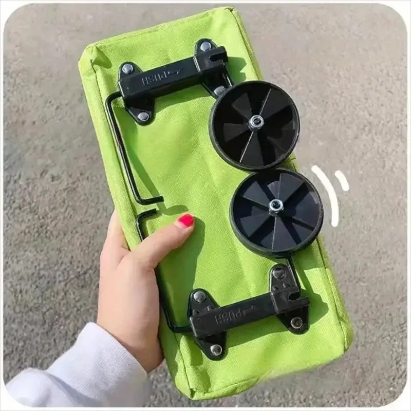 Foldable Backpack Small - Faltbarer Tragbarer Einkaufswagen mit Rädern |