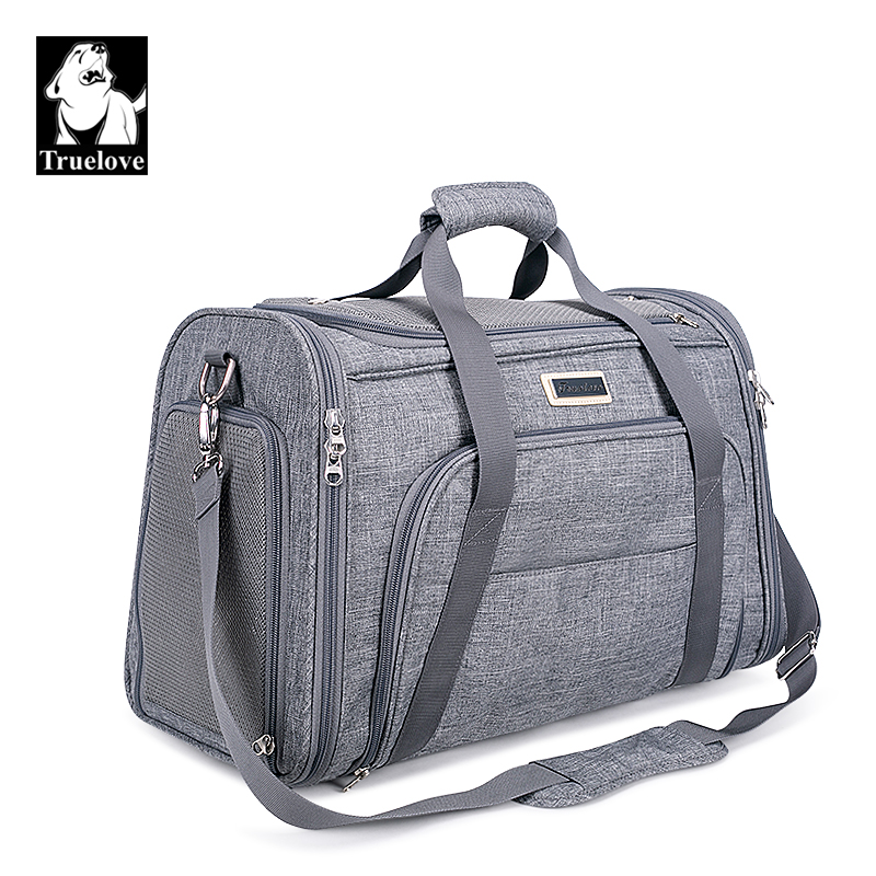 Foldable Backpack Small - Truelove Haustiertasche, atmungsaktiv, großer Platz, faltbarer