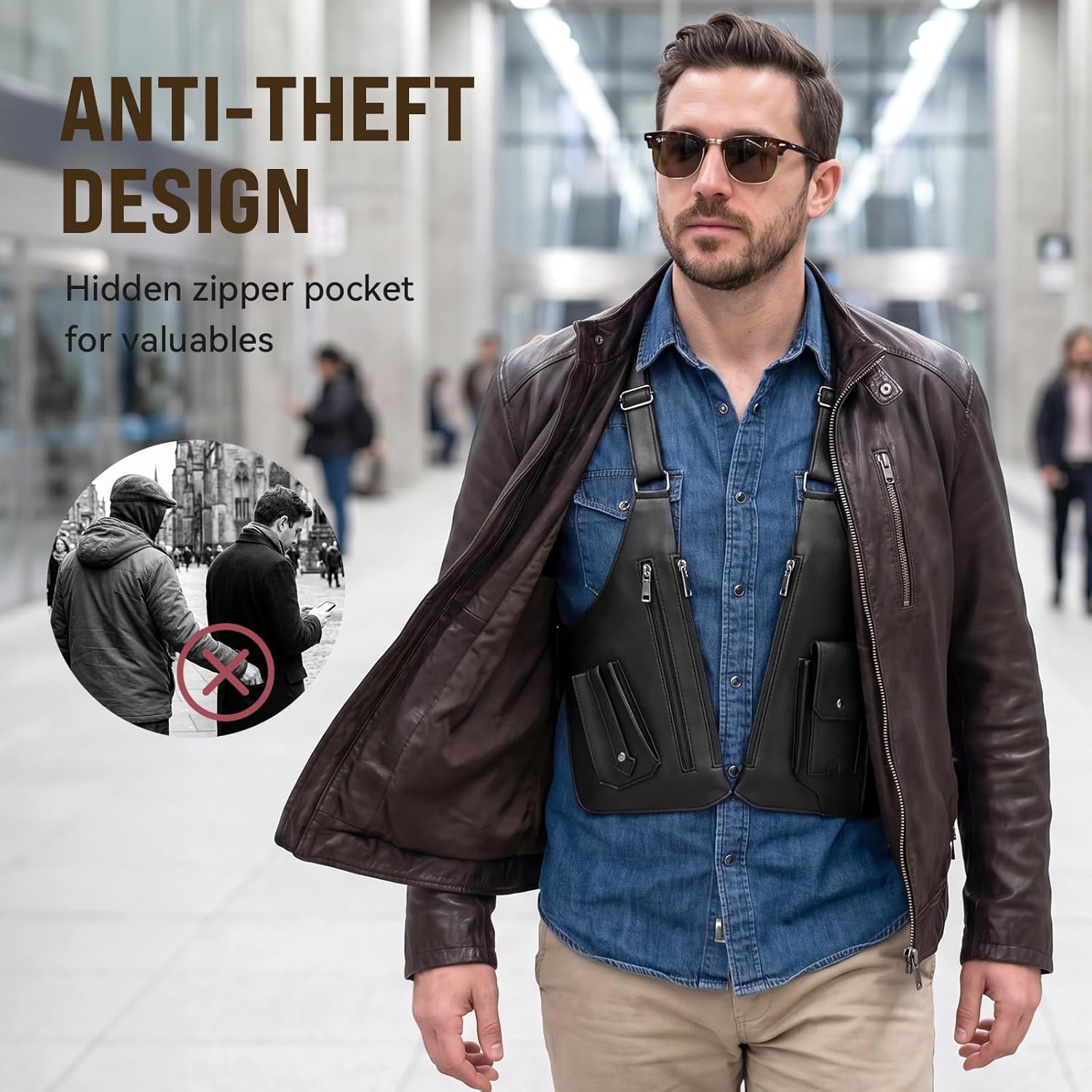 Retro Anti-Diebstahl-Unterarmt – Travel Backpack Anti Theft Bewertung und Preis