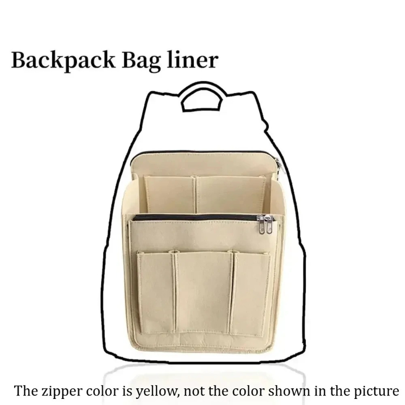 Make-up-Organizer, Filzeinsatz – Backpack Insert Organizer Bewertung und Preis
